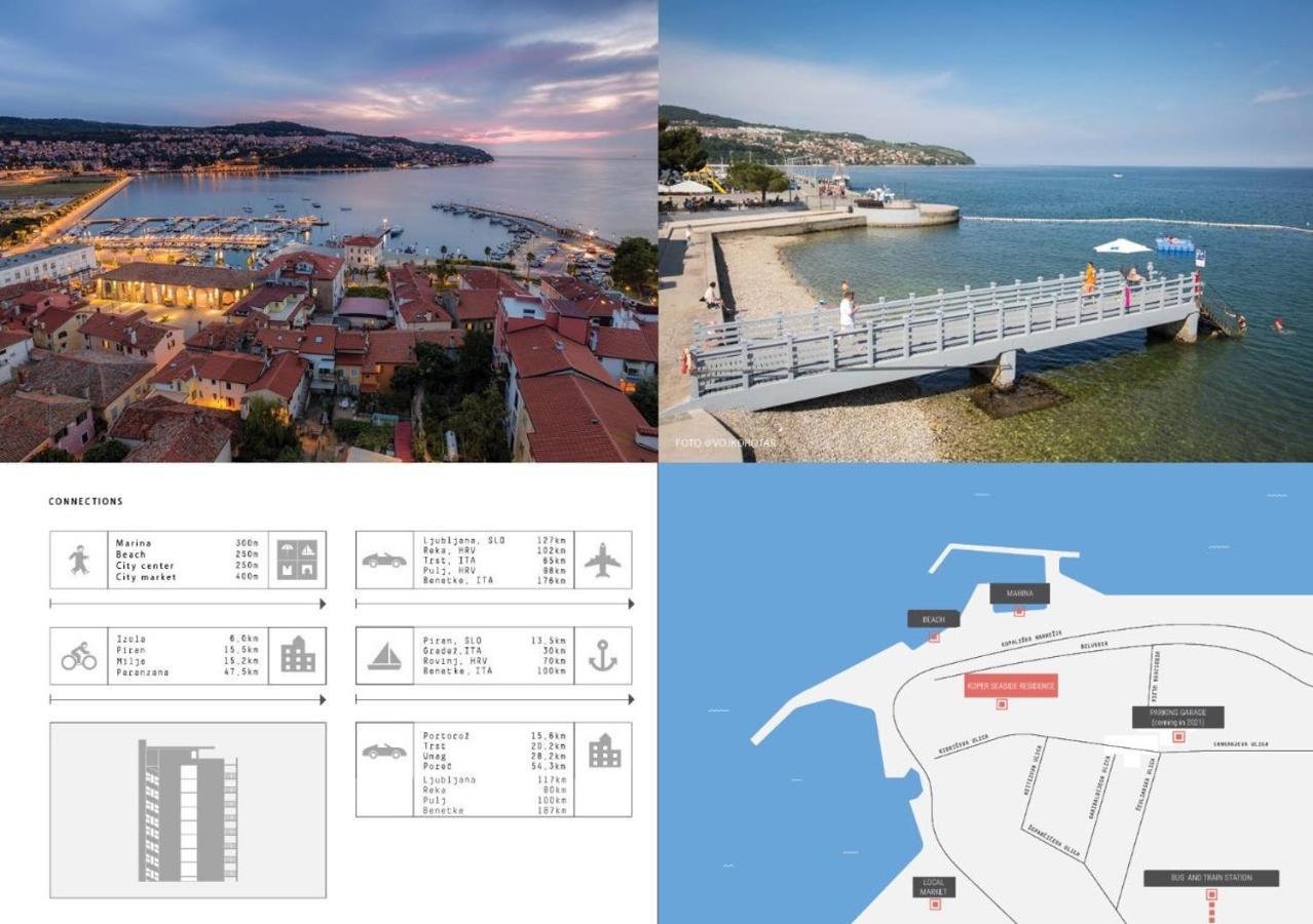 Koper Seaside Residence ภายนอก รูปภาพ
